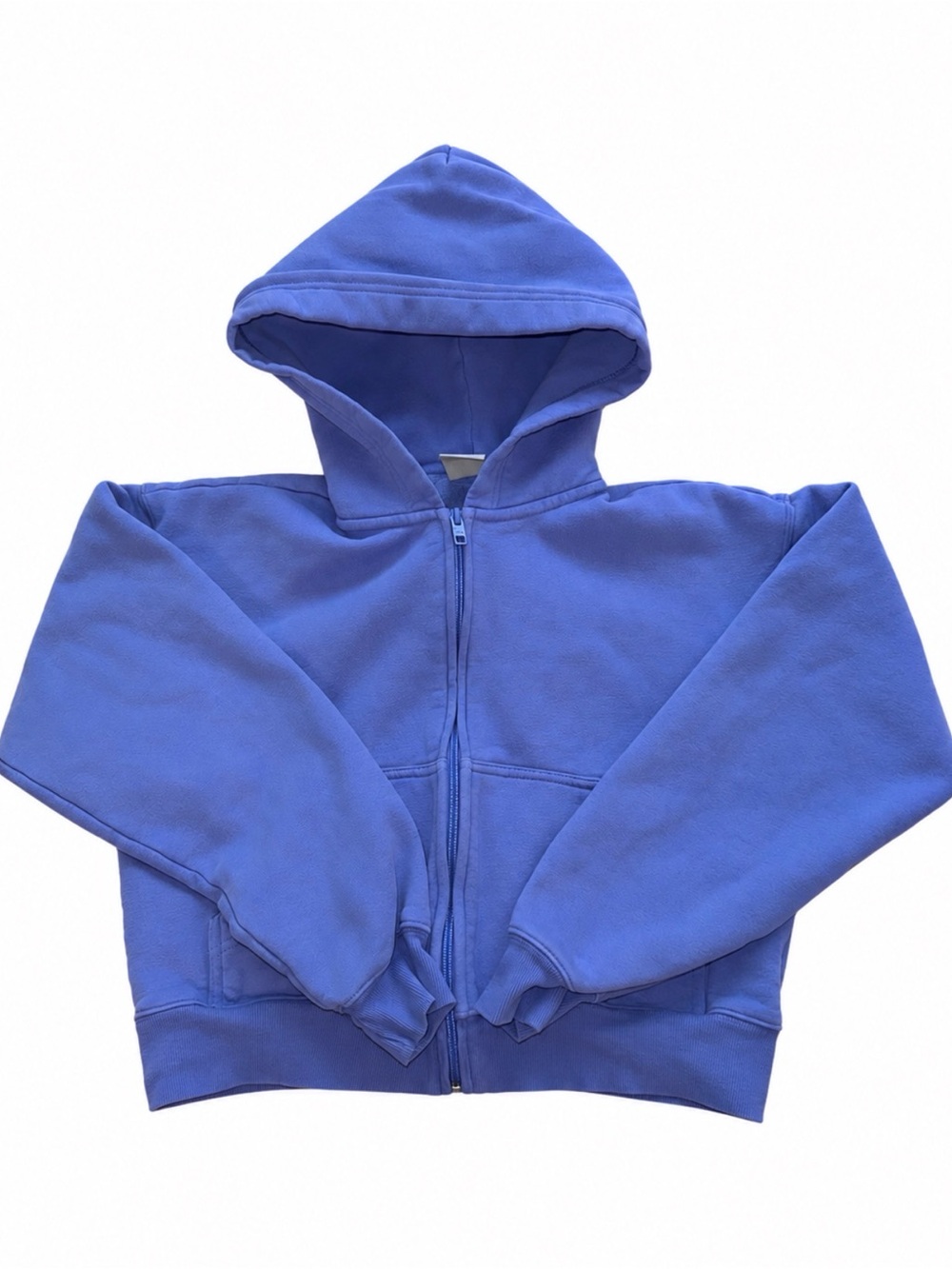TNA cozy fleece lavender hoodie